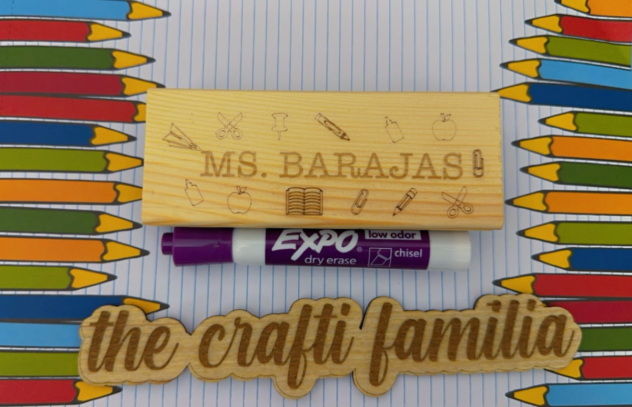 Personalized eraser