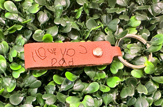 Fathers Day Keychain