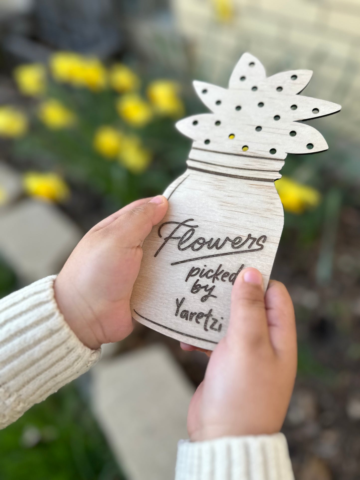 Hand picked flowers