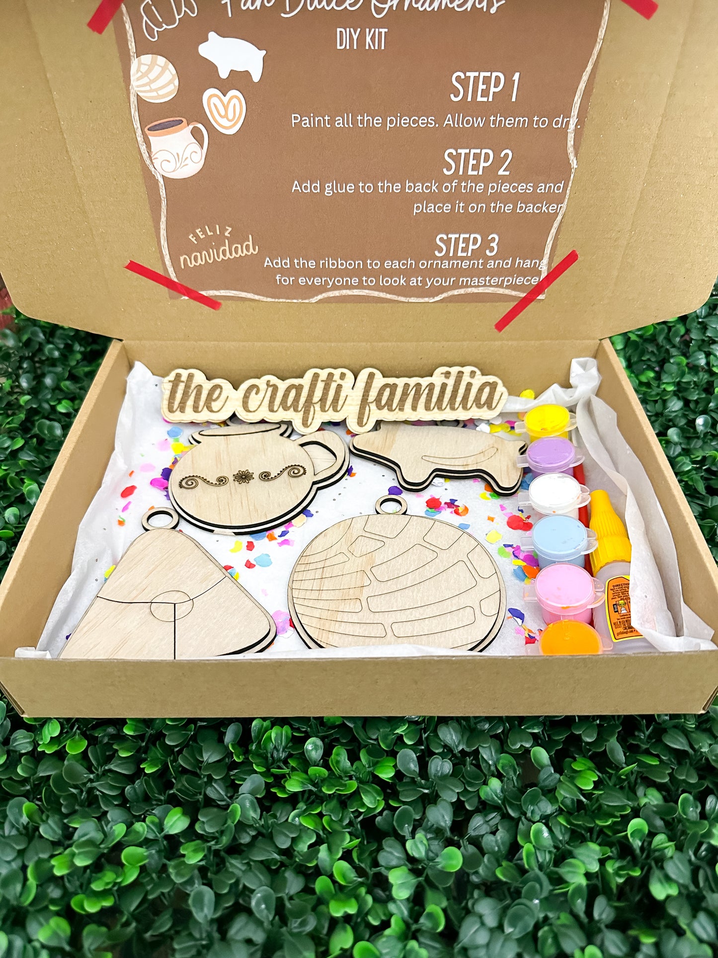 Pan Dulce Ornaments DIY Kit