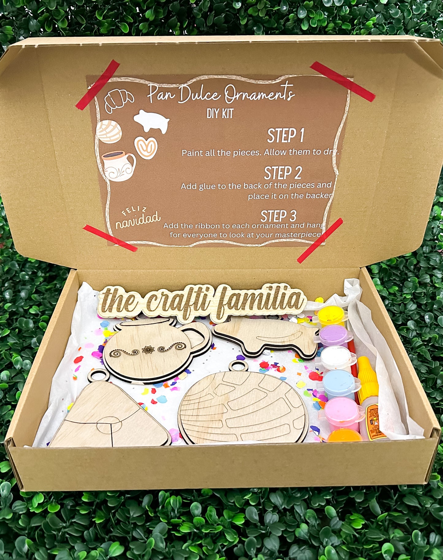 Pan Dulce Ornaments DIY Kit